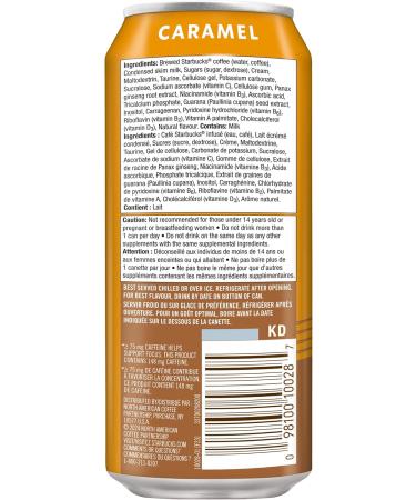 Starbucks Double Shot Coffee Drink Caramel 12x444 ML - Buy Online on GoSupps.com
