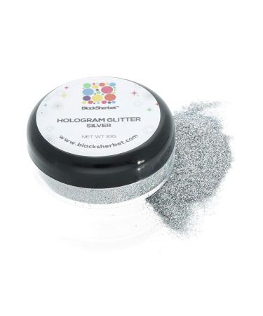 Siver BlackSherbet Hologram Glitter (10 grams) for Dessert Decorating - Ideal for Cakes, Cupcakes, Cookies, Cake Pops, Fondant - Buy Online on GoSupps.com