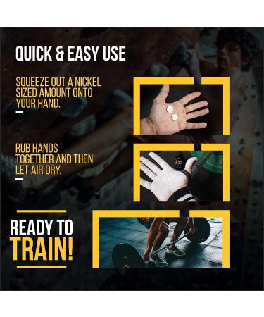 IRON AMERICAN Liquid Sports Chalk 2-PACK - Weightlifting Hand Chalk for Training Gymnastics Rock Climbing - Mess Free Travel Bottle - Long Lasting Strong Grip - 50 ml. Bottles - Buy Online on GoSupps.com