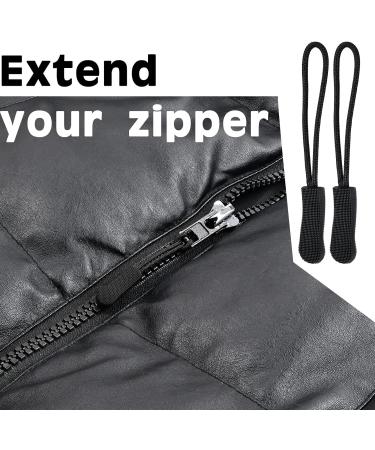 Vesaneae 20 Pack Zipper Pulls - 6.5 cm Black Zipper Extensions for Backpacks Luggage & Handbags - Buy Online on GoSupps.com