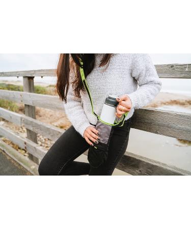 ChicoBag rePETe Water Bottle Sling | Eco-Friendly Recycled Carrier | Aquamarine | Pack of 1 - Buy Online on GoSupps.com