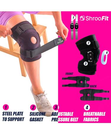 Knee Brace for Pain Relief | Patellar Stabilizing Support for Running & Arthritis Men & Women - Buy Online on GoSupps.com