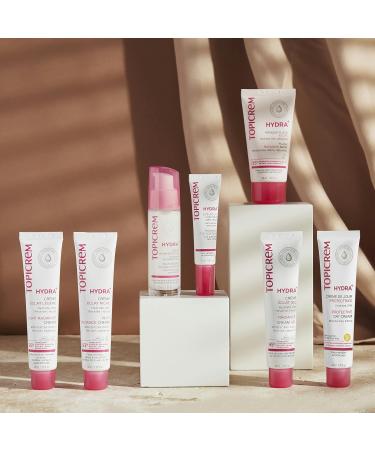 Topicrem - HYDRA+ Light Radiance Moisturizing Cream for Sensitive Normal to Combination Skin Adults and Adolescents - 24-Hour Hydration Awakens Radiance - 40 ml - Buy Online on GoSupps.com