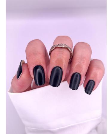Fairy Nail UV Self-Adhesive Gel Foils 20 Black Matte Nail Wraps for Easy Nail Art - Buy Online on GoSupps.com