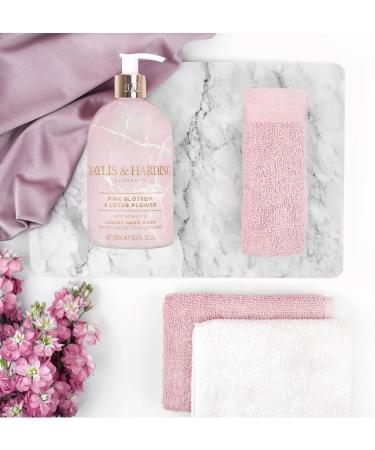 Baylis & Harding Elements Hand Wash Bundle - Pink Blossom, Lotus Flower, White Tea, Neroli - 6 x 500ml Bottles, Vegan Friendly - Buy Online on GoSupps.com