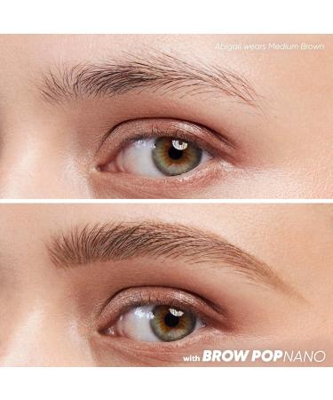 Kosas Brow Pop Nano Ultra-Fine Detailing Pencil - Medium Brown | Precision Eyebrow Pencil for Perfect Shaping | Shop Now - Buy Online on GoSupps.com