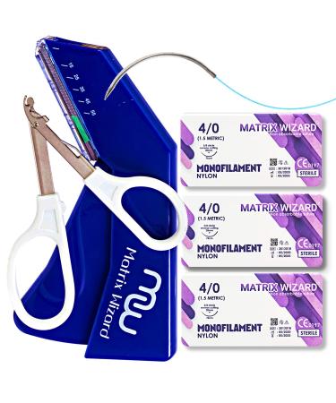 Disposable Skin Stapler with 55 Preloaded Wires Plus Stapler Remover Tool (Suture Thread Alternative) - First Aid Field Emergency Trauma Practice Kit Taxidermy Medical Nursing and Vet Students