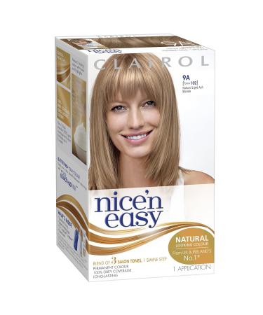 Clairol Nice n Easy Permanent Hair Color 9A Light Ash Blonde - Buy Internationally | Top Quality Hair Dye - Buy Online on GoSupps.com