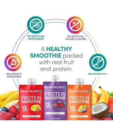 Designer Wellness Aria Women's Wellness Protein Powder Bundled with Protein Smoothies 12 Count Variety Pack - Buy Online on GoSupps.com