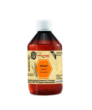100% pure coconut oil (250 ml) Coconut massage oil - Buy Online on GoSupps.com