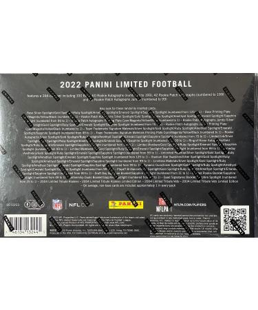 2022 Panini Limited Football Hobby Box - 3 Packs - Buy Online on GoSupps.com