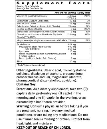Super Beta Prostate Advanced - Promotes Sleep, Supports Bladder Health & Reduces Nighttime Urination - 120 Caplets (2-Pack) - Buy Online on GoSupps.com