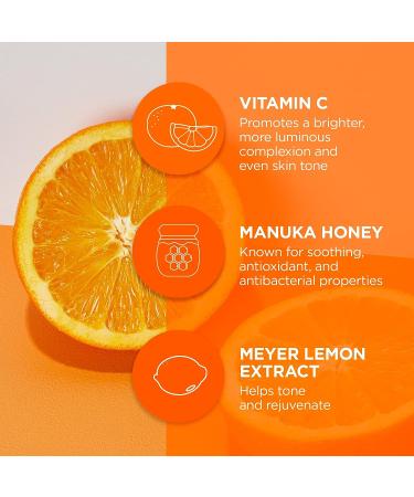 Brightening Meyer Lemon + C Creamy Cleanser - Gentle Facial Cleanser for Radiant Skin - Buy Online on GoSupps.com