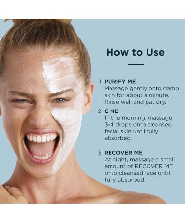 FRE Holiday Skin Care Gift Box Set - Gentle Cleanser Restorative Night Cream & Vitamin C Serum for Fine Lines & Wrinkles - Perfect International Gift - Buy Online on GoSupps.com