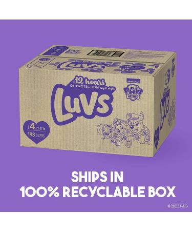 Luvs Pro Level Leak Protection Diapers Size 5 - 172 Count Economy Pack | Pack of 1 - Buy Online on GoSupps.com