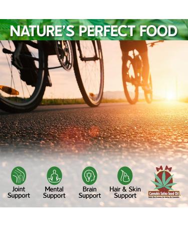 MM Hemp Seed Oil 1000mg (90 Soft Gel Capsules) Vegan Gluten-Free Rich in Antioxidants with Anti-Inflammatory Properties for Pain Relief and Joint Pain - Buy Online on GoSupps.com