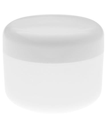 50 ml Double-Walled PP Jars - Semi-Transparent White Plastic Lid 40 Pieces | Eco-Friendly Storage Solutions for International Shipping - Buy Online on GoSupps.com