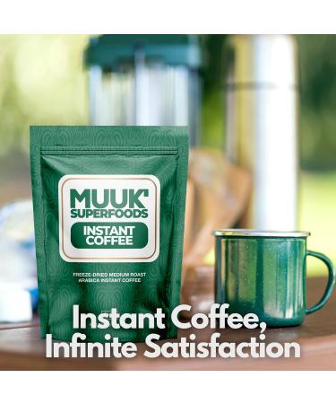 MUUK' SUPERFOODS | Mushroom Coffee Starter Kit Bundle | Organic Lion's Mane & Organic Instant Coffee | 60 Servings - Buy Online on GoSupps.com