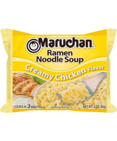 Maruchan Ramen Noodle Soup Variety  7 Flavors  3 Ounce Single Servings (Pack of 24) with By The Cup Chopsticks - Buy Online on GoSupps.com