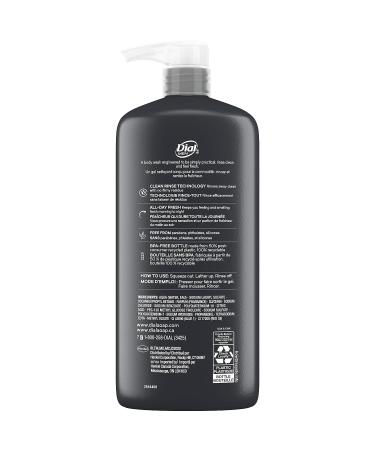 Dial Men Body Wash Infinite Fresh - 69 fl oz (3-23 fl oz Bottles) - Buy Online on GoSupps.com