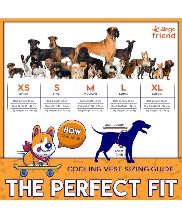 Breathable Cooling Vest for Hot Summer Days - Adjustable Light Weight Jacket with Reflector Strips - Orange/Gray XS - Buy Online on GoSupps.com