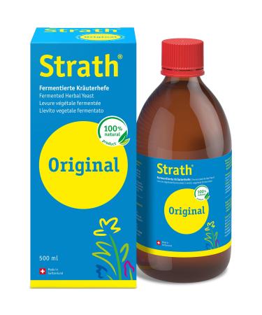 Strath Original Liquid Food Supplement - (500 ml) Natural Herbal Yeast and Daily Nutritional Supplement