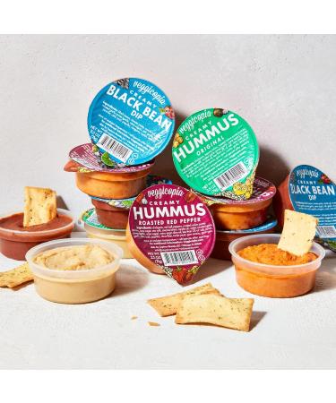 Veggicopia Creamy Black Bean Dip Singles â€“ Pack of 12 | Rich & Zesty Flavor - Buy Online on GoSupps.com