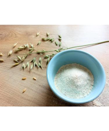Organic Fine Ground Oat Bran Flour - High Protein & Fiber | 1600g | International Shipping - Buy Online on GoSupps.com