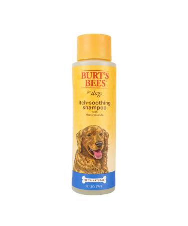Burt's Bees for Dogs Itch Soothing Shampoo and Spray, Honeysuckle - Dog Grooming Supplies, Dog Wash, Dog Shampoo, Pet Shampoo, Dog Itch Shampoo, Puppy Itch Spray, Anti Itch Shampoo 16 oz - 1 Pack