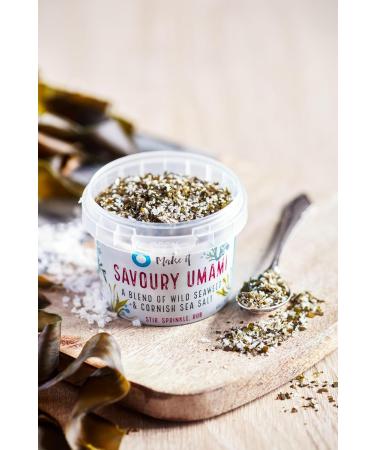 Cornish Sea Salt Tub (8 Pack Seaweed Salt 60g) - Buy Online on GoSupps.com
