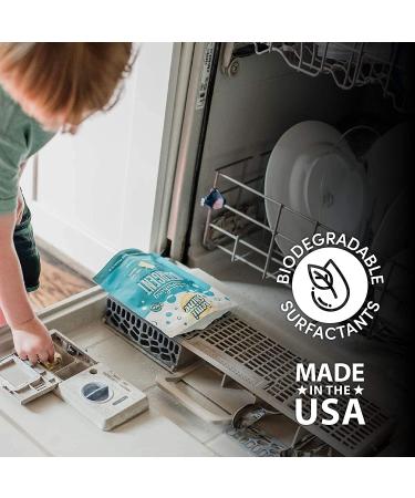 Lemi Shine Natural Dishwasher Pods - 65 Count | All-In-One Powder & Gel Detergent with Citric Acid | Includes Bonus Dishwasher Cleaner | Eco-Friendly Cleaning Supplies - Buy Online on GoSupps.com