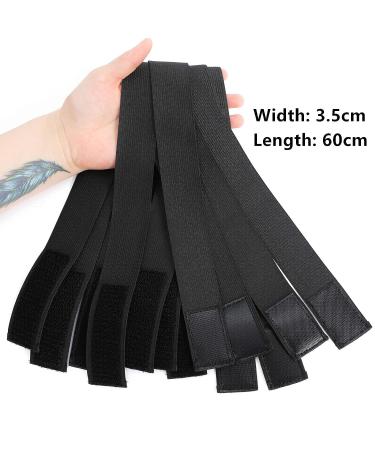 Welfare Products Elastic Hair Bands for Lace Frontal Melt - 5 PCS Wig Bands for Keeping Wigs in Place | Wig Edge Control Elastic Bands - Buy Online on GoSupps.com