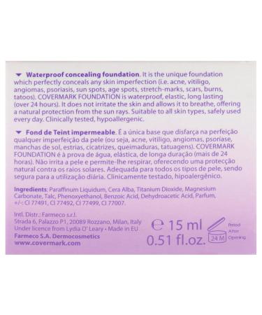Covermark Foundation SPF 30 Waterproof Concealer for Women - 0.51 oz | Best International Shipping - Buy Online on GoSupps.com