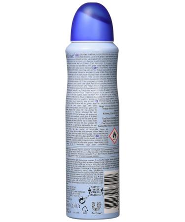 Dove Talco Anti-Perspirant Deodorant Spray 5.0oz 150ml - Pack of 6 Cans - Buy Online on GoSupps.com