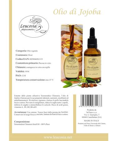 100% Pure Jojoba Oil - Natural Cold-Pressed for Skin Revitalization Hair Nourishment & Nail Strengthening - Buy Online on GoSupps.com