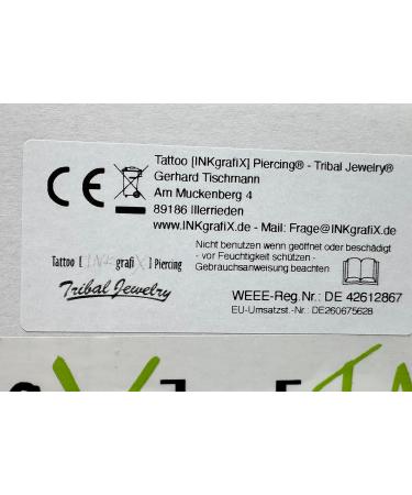 INKgrafiX IG64066 Application bottle for soap 100 ml Tattoo Made in Germany INKgrafiX IG64066 Transparent Tattoo bottle - Buy Online on GoSupps.com