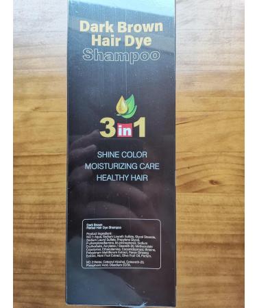 Buy 3 IN 1 Hair Color Shampoo Dye for Men & Women - Natural Herbal Semi-Permanent Grey Hair Cover 16.9 Fl Oz Black - International Shipping Available - Buy Online on GoSupps.com