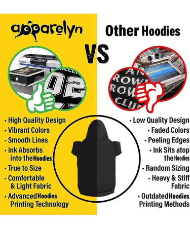 I'm Not Wearing Any Pants Funny Dog Hoodie | Red X-Large | Cute Pet Sweatshirt for Small & Large Dogs - Buy Online on GoSupps.com