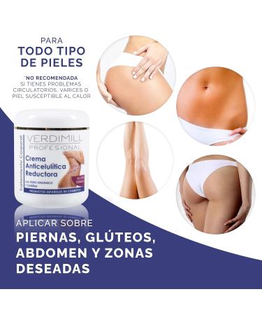 Profesional Crema Anticelul tica Reductora 500 ml | Efecto R pido para Piel Suave - Env o Internacional - Buy Online on GoSupps.com