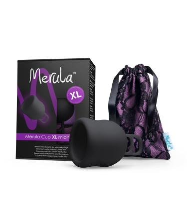 Merula Cup XL midnight (black) - The menstrual cup for very heavy days