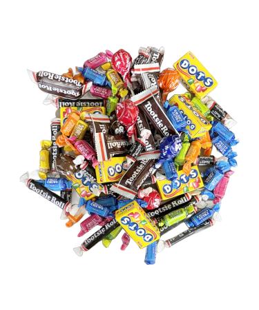 Playtime Mix Candy - Assorted Tootsie Candy Flavors - Fun Size Candy Snacks - Bulk Candy- Lecsa Specialty Snacks (1 Lb) 1 Pound