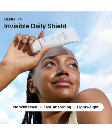 COSRX Daily SPF 50 Vitamin E Vitalizing Sunscreen - Broad Spectrum UVA & UVB Protection - Lightweight, Invisible Matte Finish - Reef Friendly Korean Skincare - Buy Online on GoSupps.com