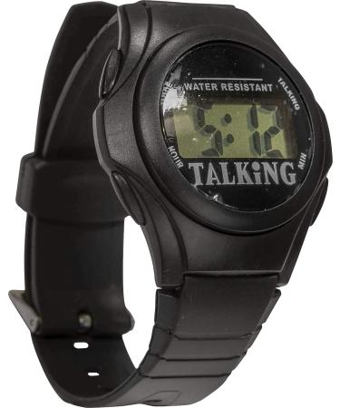 Aidapt Talking Large Digits Waterproof Watch with Loud Clear Easy to Understand Voice Daily Alarm and Adjustable Strap for Visually Impaired and Blind Users - Buy Online on GoSupps.com