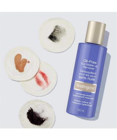 Neutrogena Gentle Oil-Free Eye Makeup Remover Removes Waterproof Mascara With No Oily Residue Dermatologist Developed & Ophthalmologist Tested Large Size 236 mL 236mL Eye Makeup Remover - Buy Online on GoSupps.com