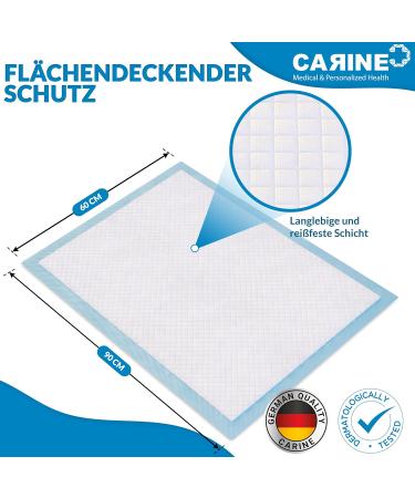 Premium Disposable Incontinence Bed Protectors - 30 Pack (60x90cm 1000ml) | Waterproof & Absorbent Medical Pads for Effective Protection - Buy Online on GoSupps.com