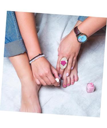 5pcs Nail Art Ring Palette - Salon-Quality Nail Gel & Polish Mixing Tray for Perfect Nail Art | Healeved - Buy Online on GoSupps.com