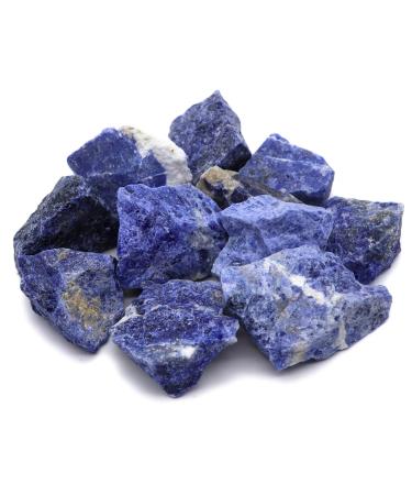 Lavisa premium healing stones gemstones set |Stone stones crystals as decoration or for water treatment |100% natural stones mineral stones |Basic mixture of gem water (Sodalith)