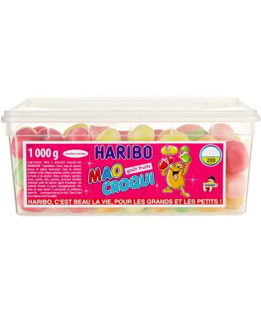 Haribo Mao Croqui Fruit Jelly Candy x 220 Pieces 1kg
