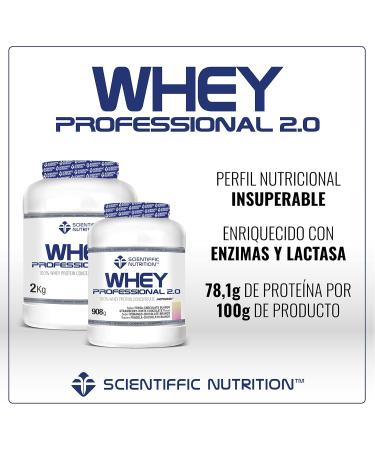 SCIENTIFIC NUTRITION SCIENTIFFIC NUTRITION WHEY PROFESSIONAL 20 Chocoladebruin 2 kg - Buy Online on GoSupps.com