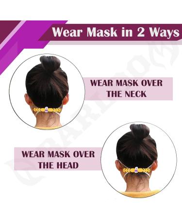Kids Face Mask Extender Strap I 5 Pack I Face Mask Ear Protector I Earloop Masks Extension I Ear Guards Adjustable Grips I Mask Buckle Belt Head Loop Tightening Strap I 5 Units - Buy Online on GoSupps.com